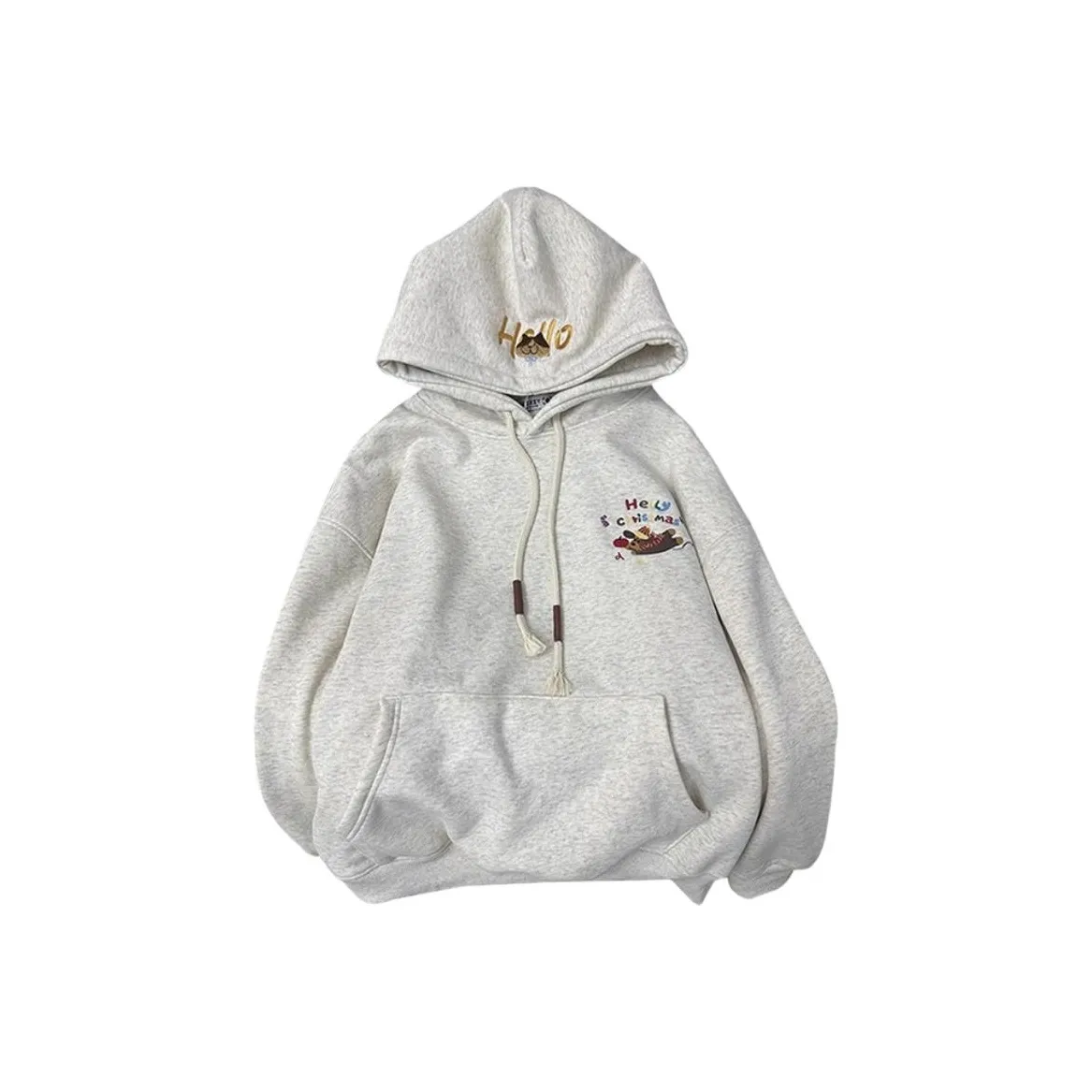 Vine Color Светло-серый Унисекс Свитшоты