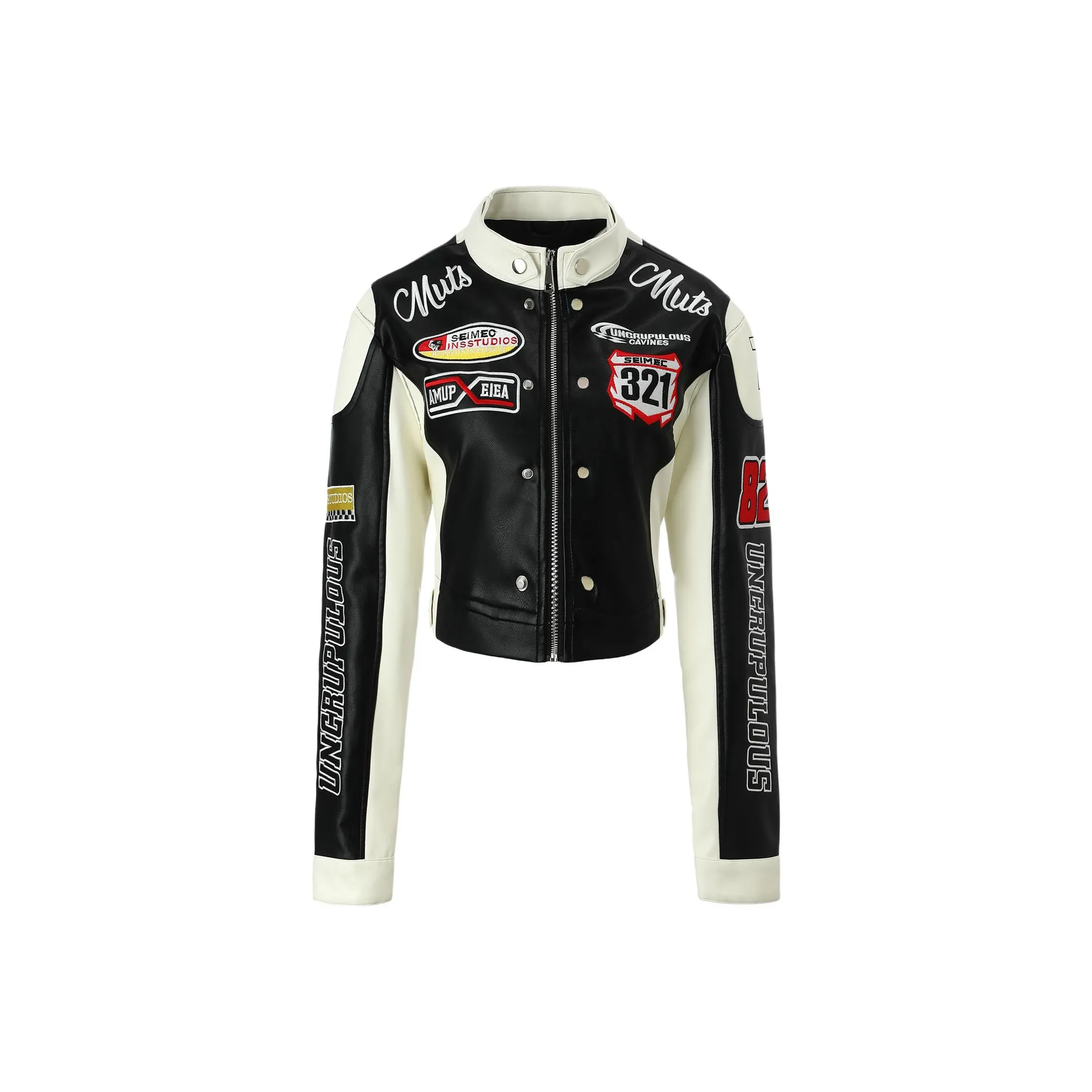 ONE SHALLOW Кожа Куртка Женские