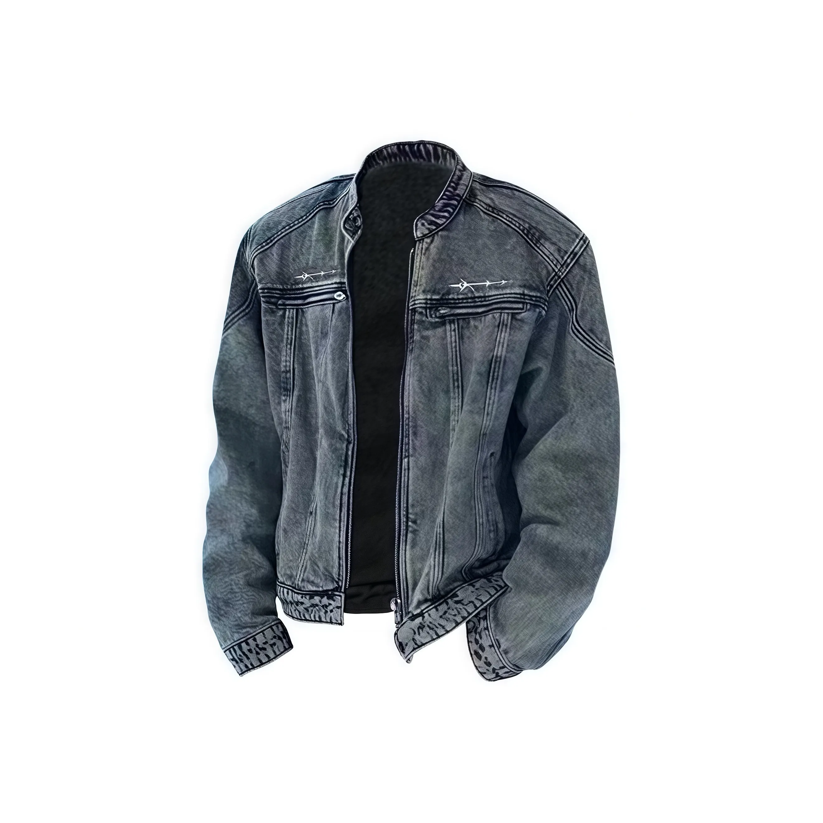 Bug Small Green Denim Jacket Unisex Буг Смолл Грин Деним Куртка Унисекс