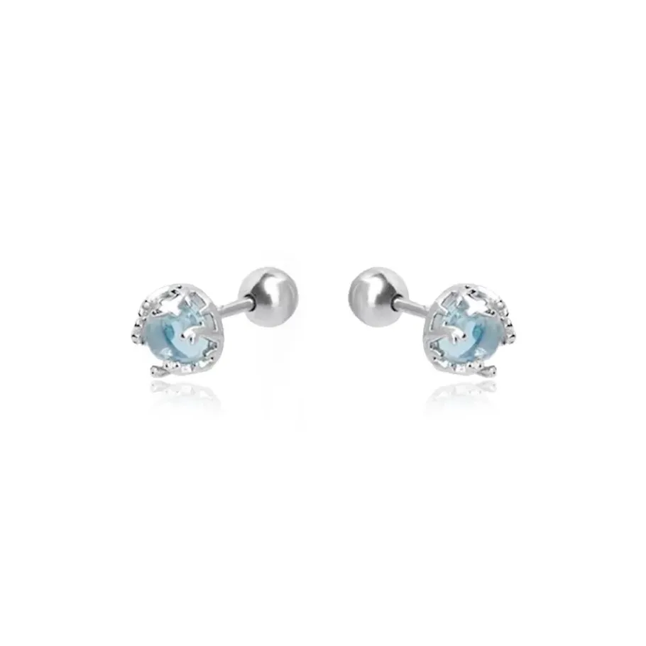 I YOU Alloy Stud Earrings Women's
