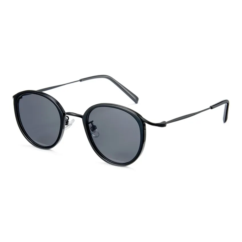 CYXUS Нержавеющая сталь Круглые Солнцезащитные очки Унисекс