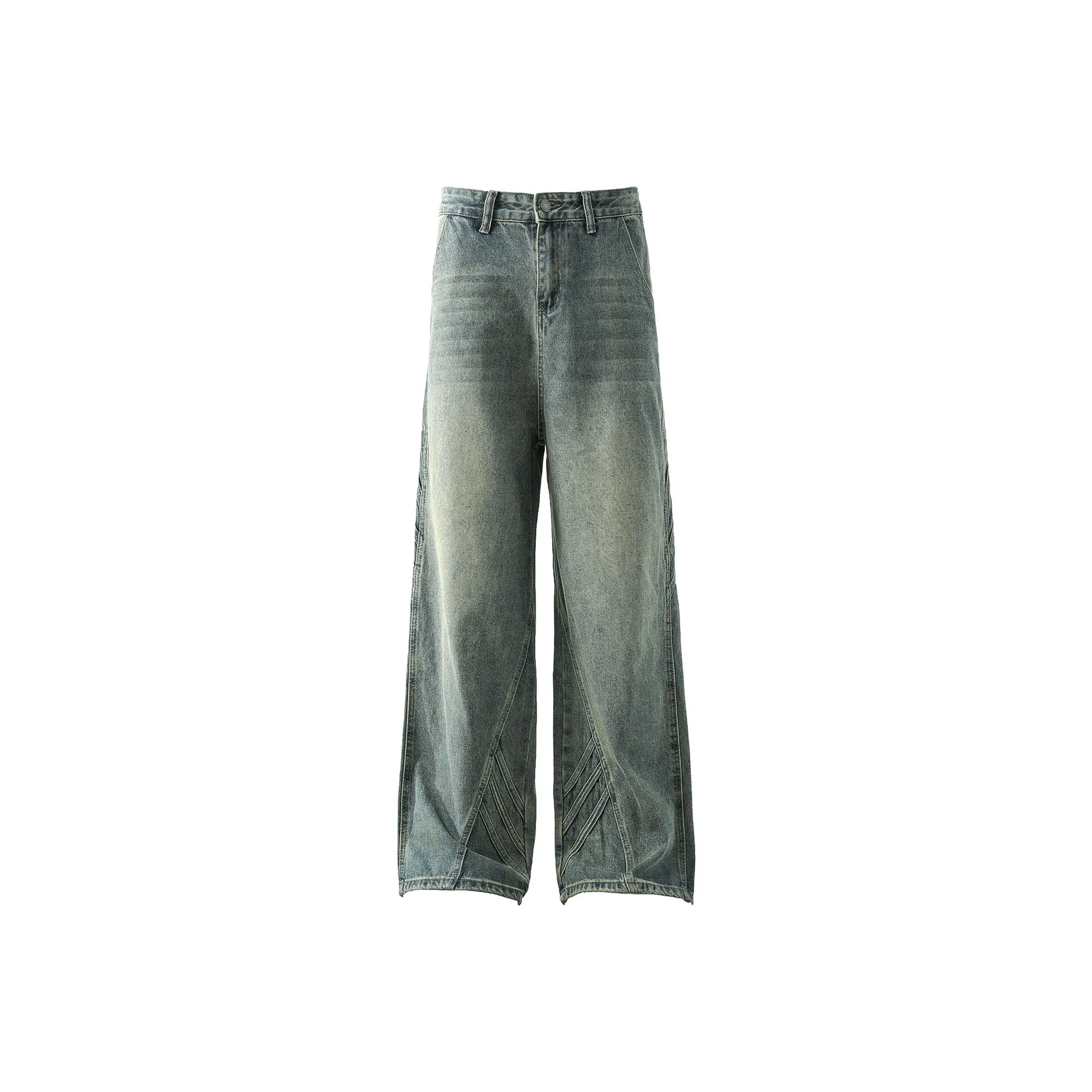 Ant Studio Темно-синий Унисекс Джинсы