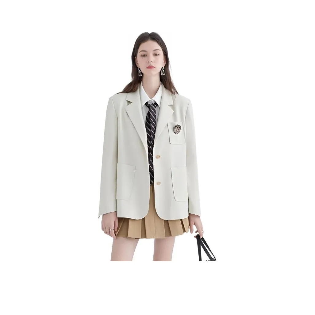 Dippanis Айвори с бейджем Женские деловые костюмы