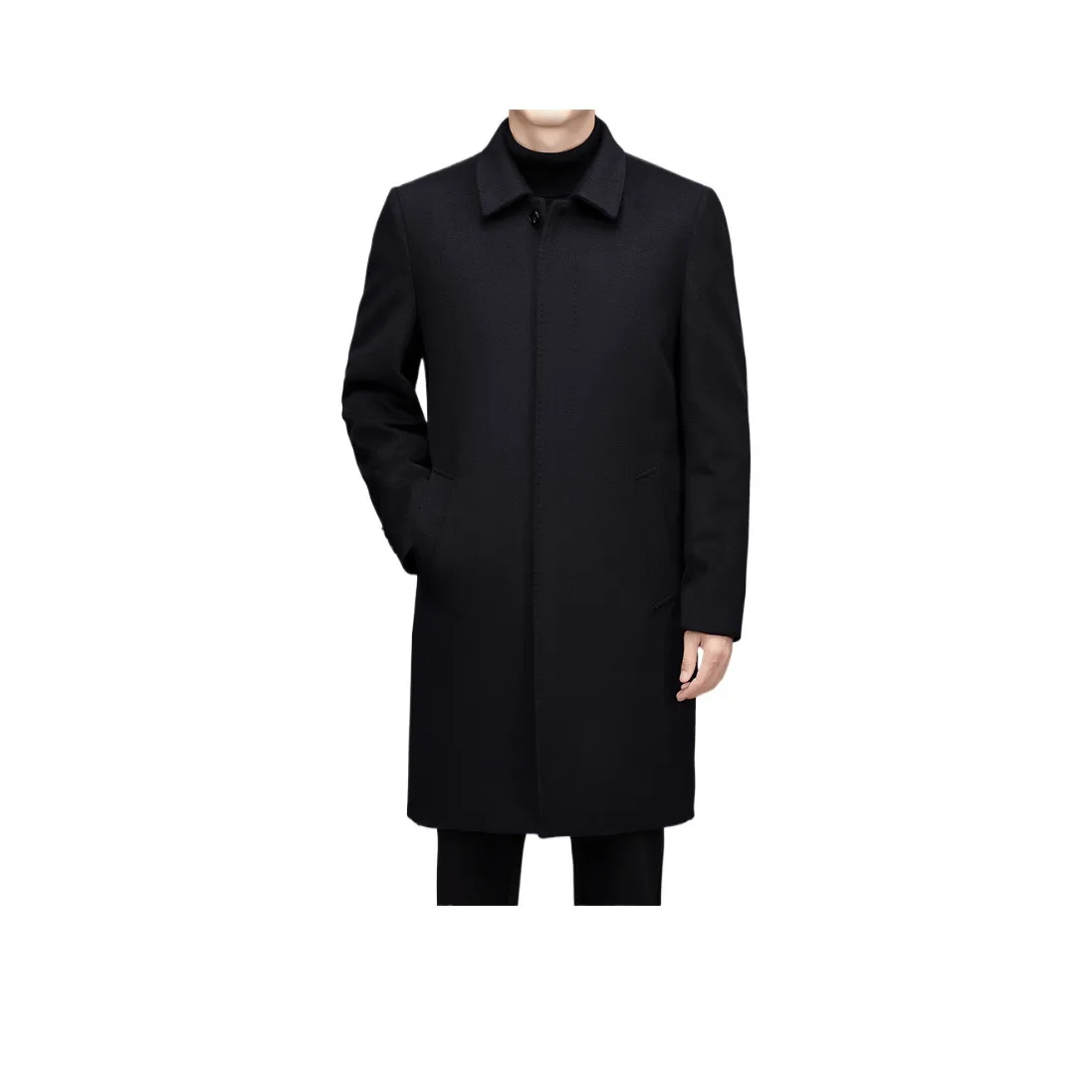 MAREA VESUVIO Темно-синий Синий Мужское Пальто