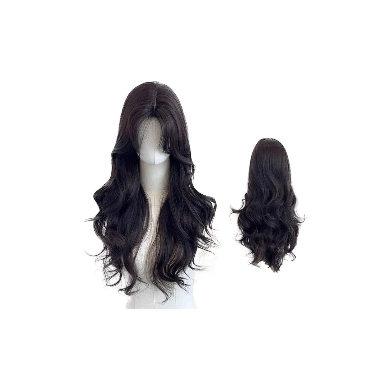 Northward Incline CENTER Большая волна Длинные кудрявые женские парик Высокотемпературная пряжа
