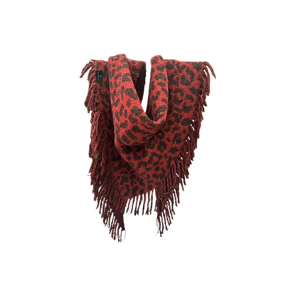 Maserati Смесовая шерсть Винтаж Малыш Bandana Bibs Удобный Теплоизоляционный And Светлый And Элегантный Минималистский стиль Унисекс