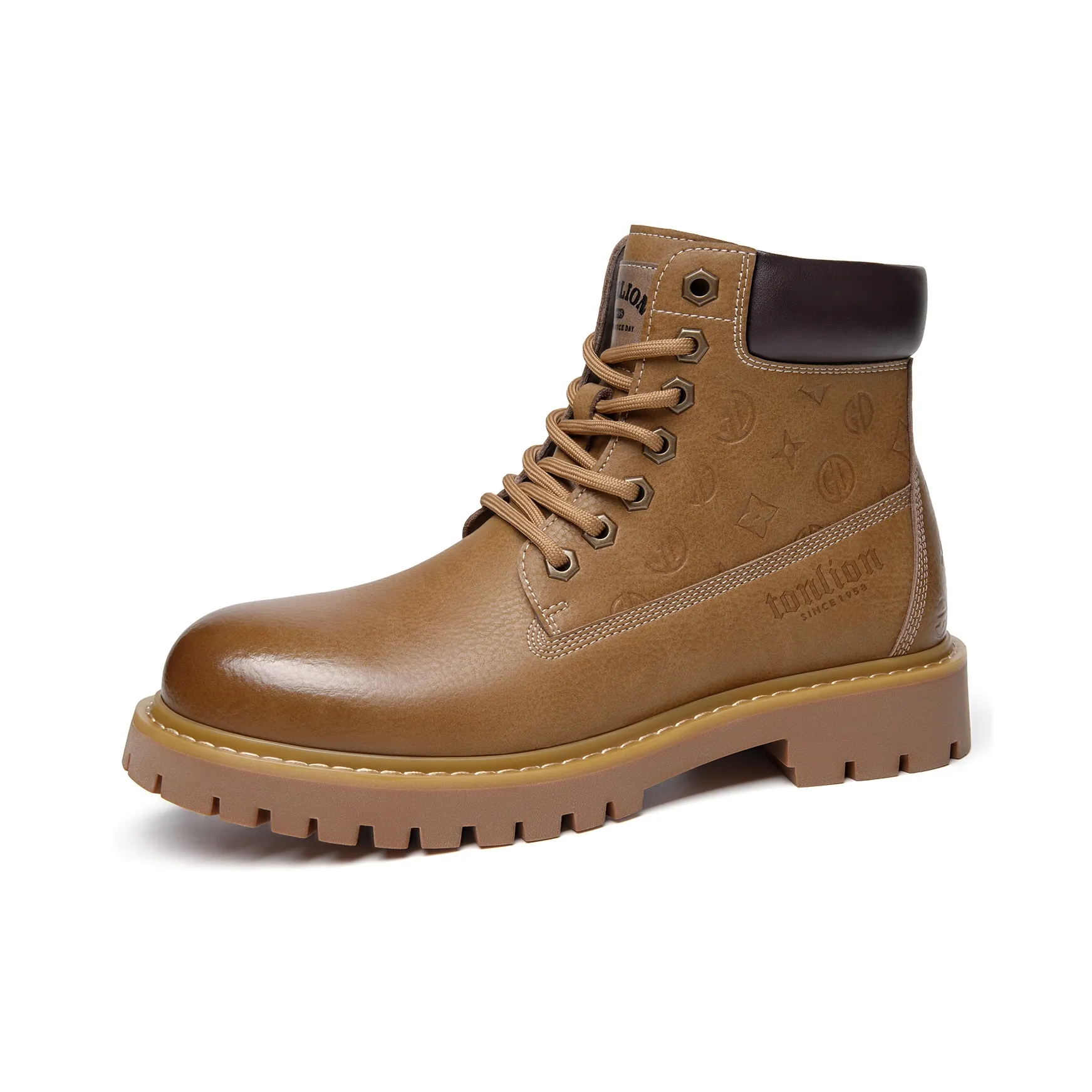 Tonlion Желтые Ботинки 13 см Мартин Ботинок Мужской