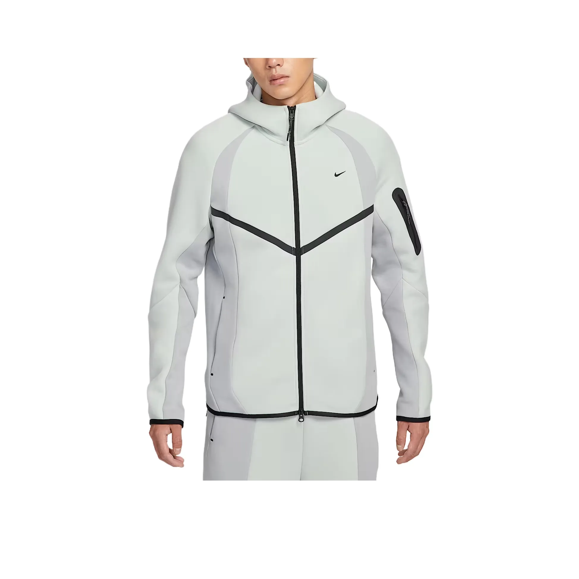nike WINDRUNNER Свет Серебряный Мужская Куртка