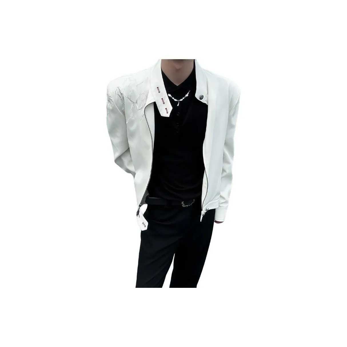 DARK HORSE Белый Унисекс Куртки