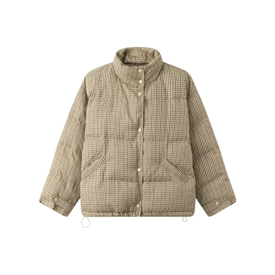 AHDO Клетка Женские Пуховики