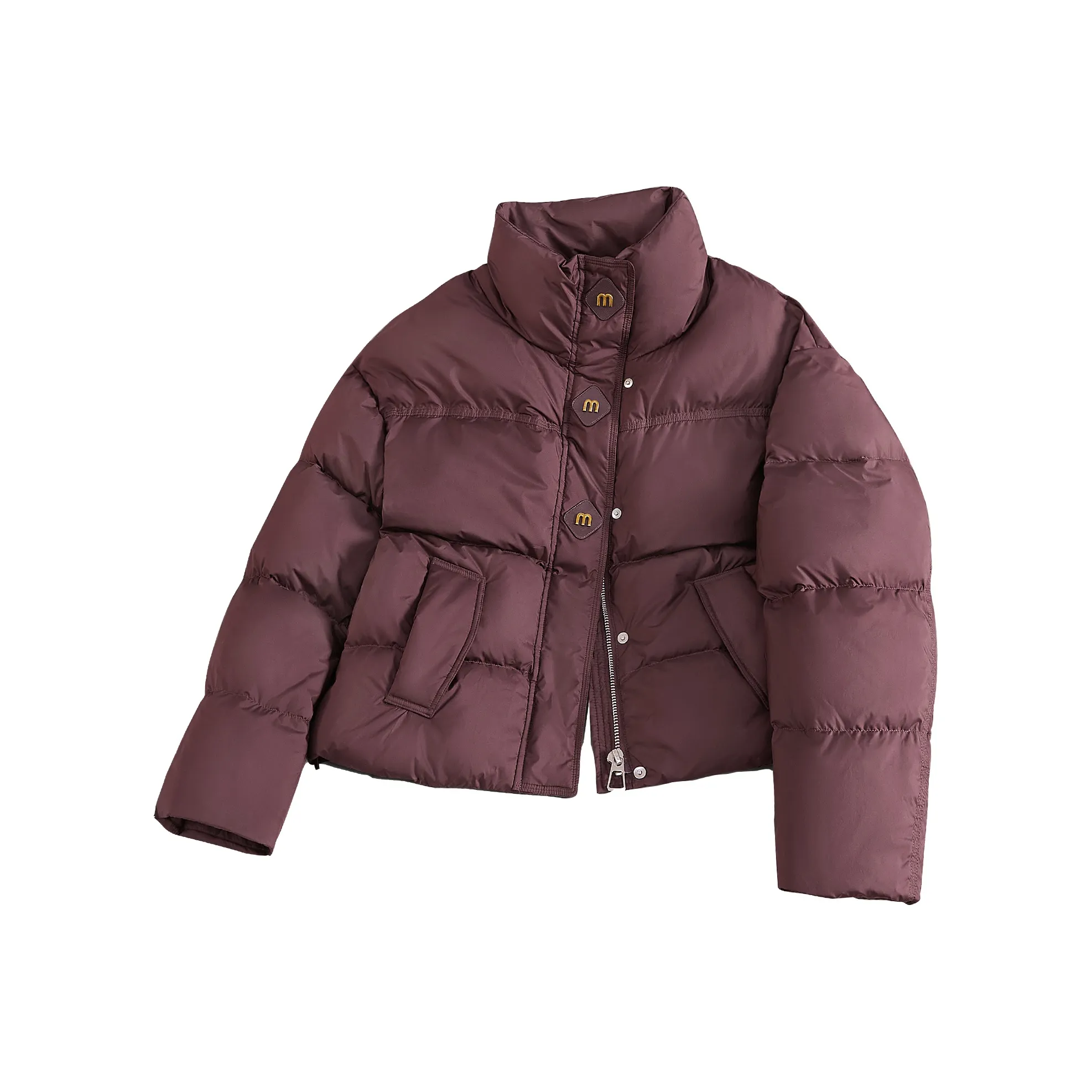 TOUCH Бургунди Женский Пух