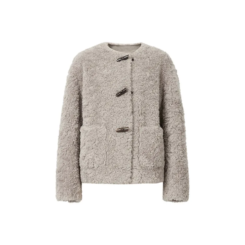 Hopeshow Mist Gray 075 Женская меховая одежда