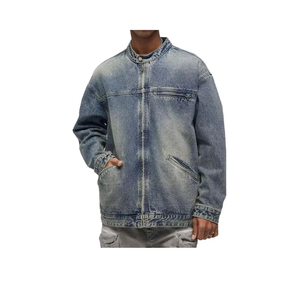 HAPG Винтажный синий Женский Куртка