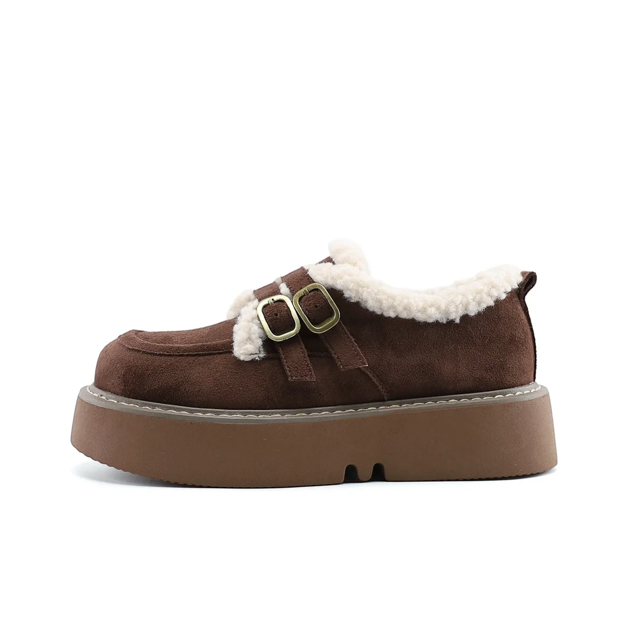 JOSINY Флис с подкладкой Универсальная Обувь без подкладки Лоферы Женские