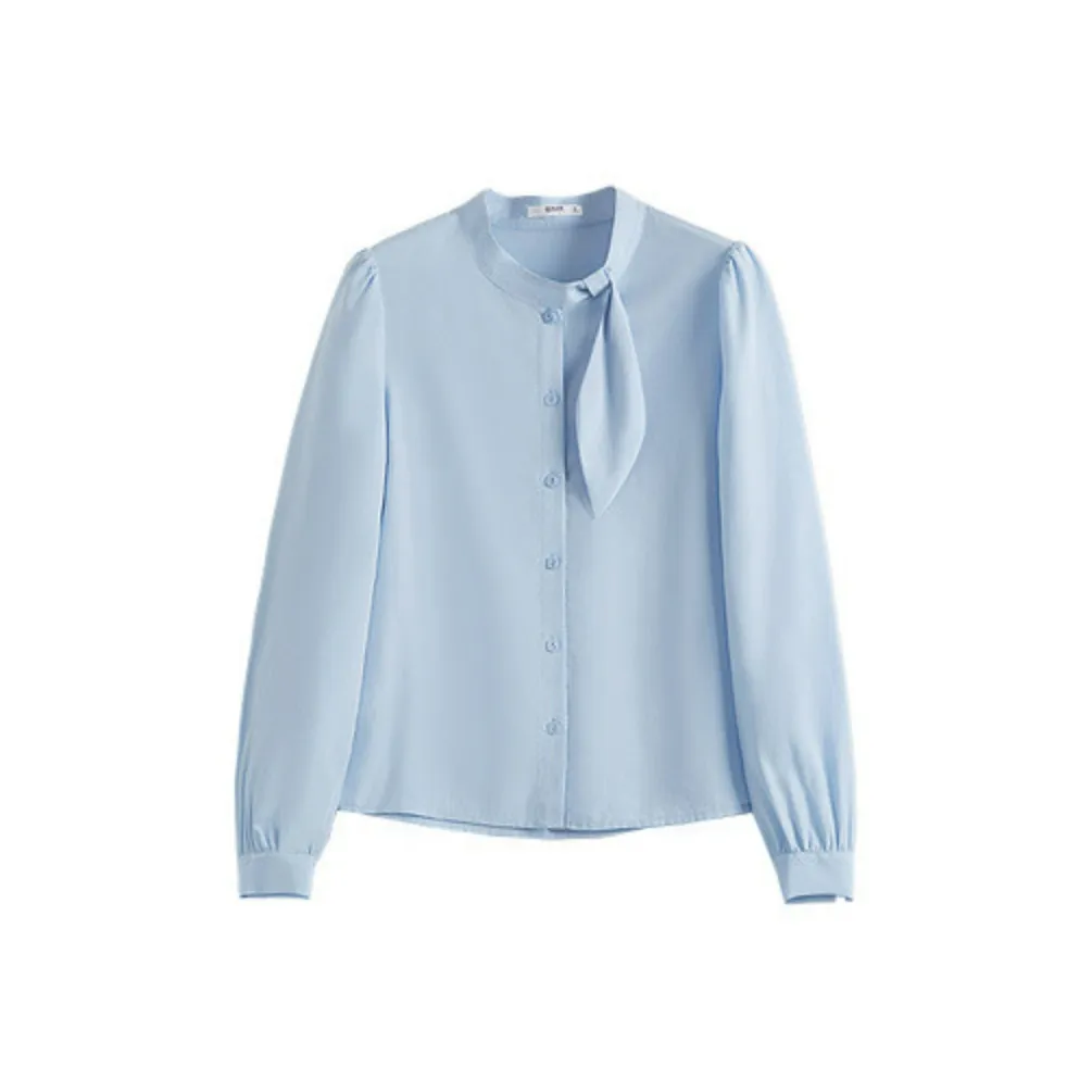 SLLSKY Saltwater Синий Женские Рубашки
