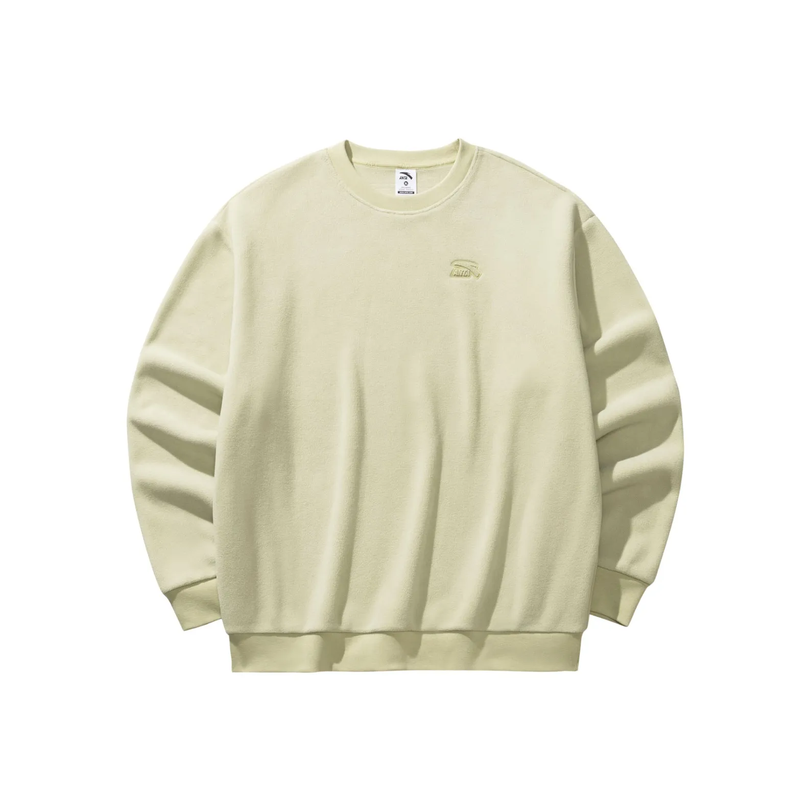 ANTA Cricket Желтый Зеленый 4 Мужские Свитшоты