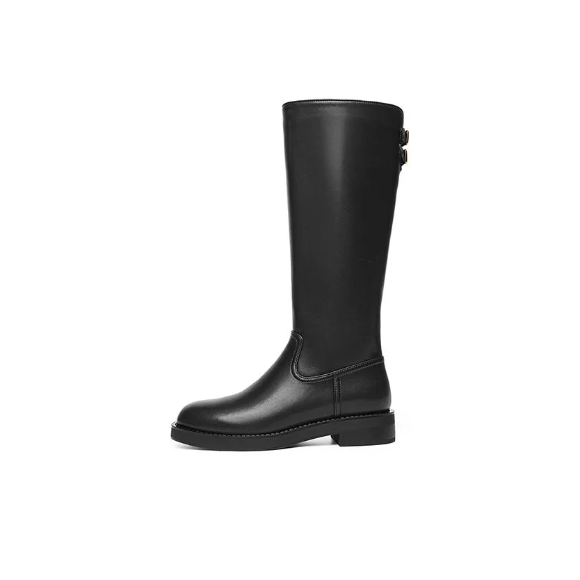 RED DRAGONFLY Женские сапоги до колена каблук 3,5 см