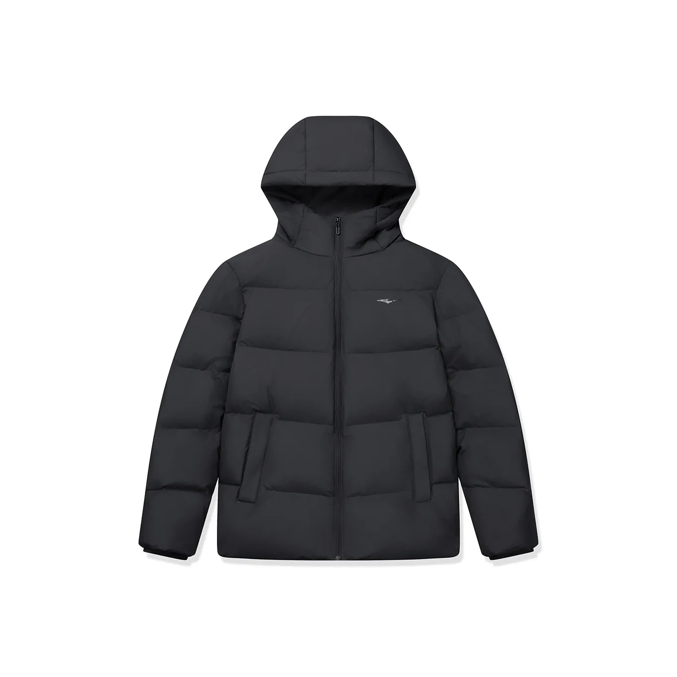 Erke ZONGXUNXILIE Пуховик Мужской Глубокий Черный