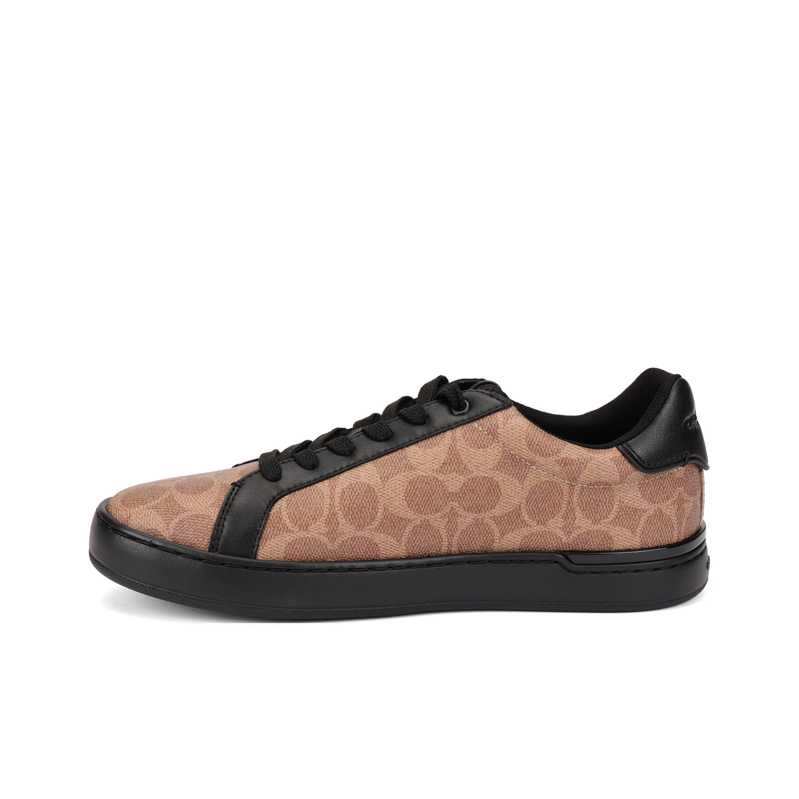 COACH Skateboard Shoes Men Low Top Brown/Umber