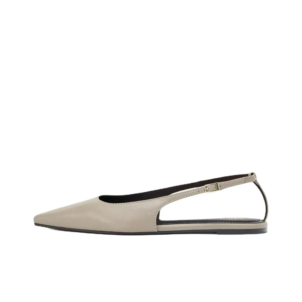 ZARA Повседневная обувь 1,5 см Женская Тауповая