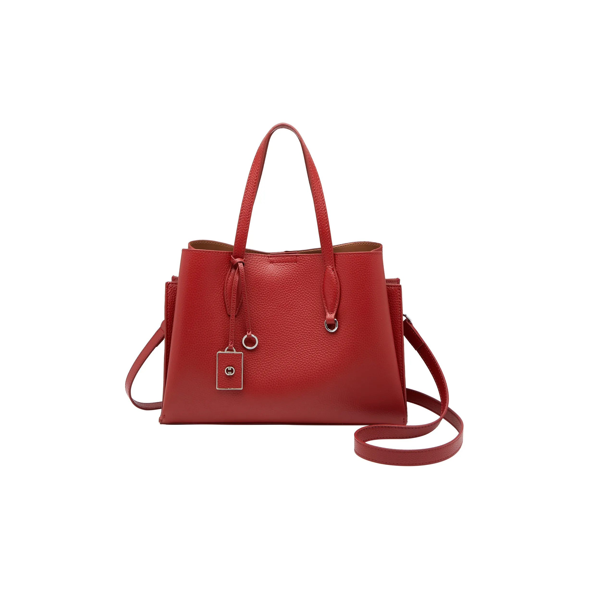 ZOOLER Сумка из крупнозернистой текстуры коровьей кожи стандартная женская многоцветная