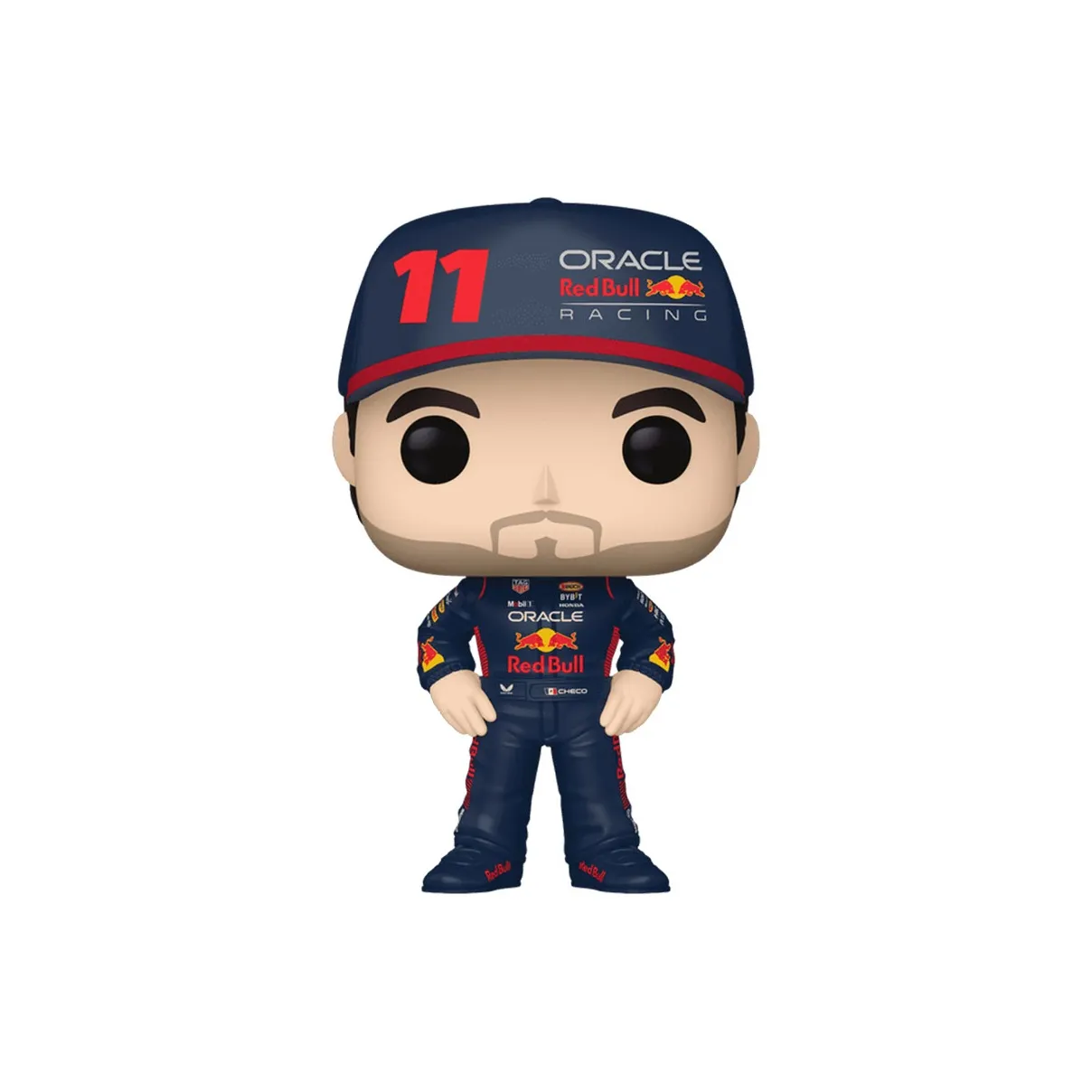 Funko F1 Racing Командный красный Bull фигурки в стиле Chibi Серхио Переса