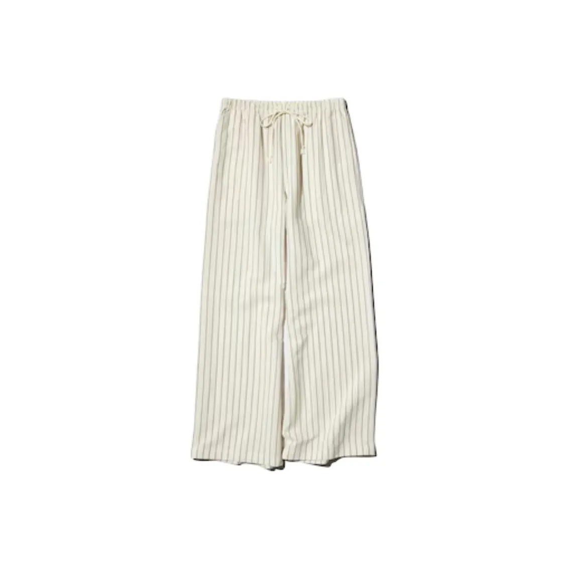 UNIQLO Повседневные брюки Женские Кремовый белый