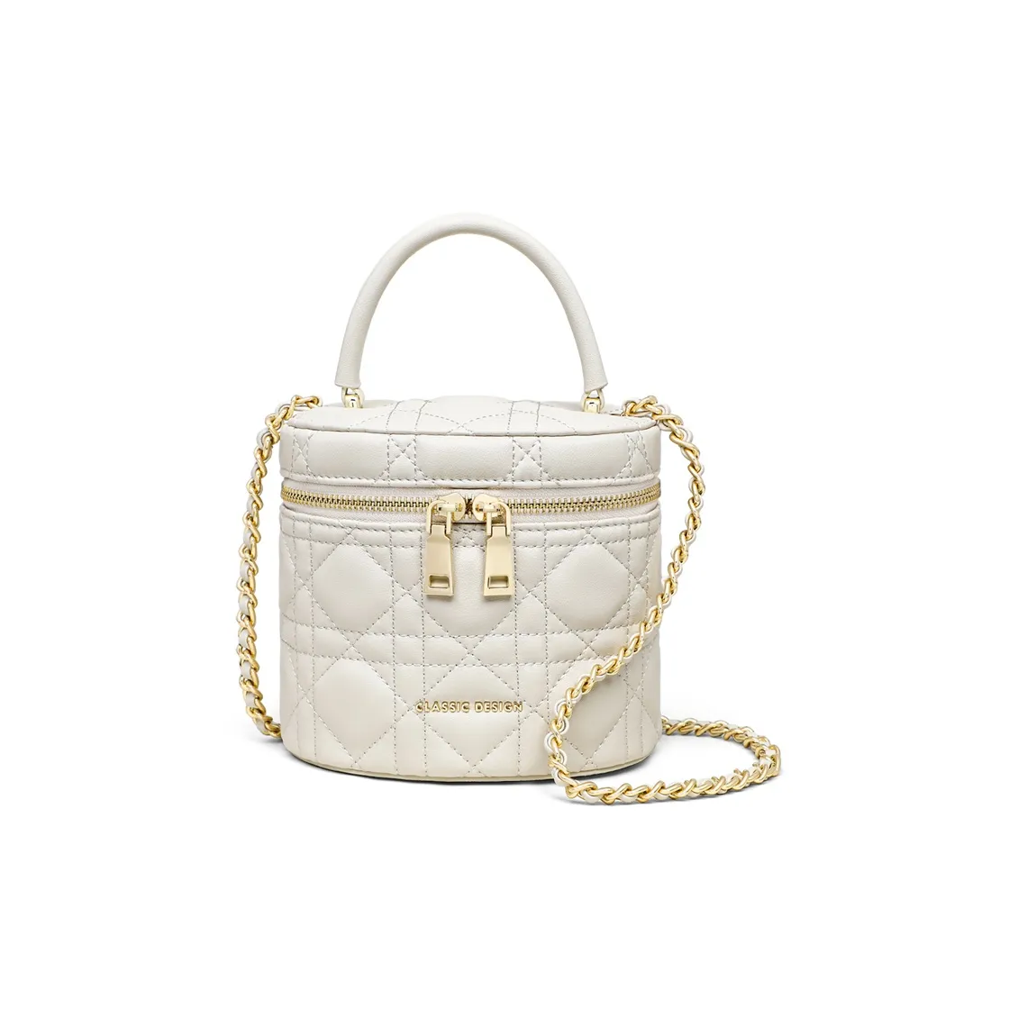 Crtnzo Kroez Сумка через плечо из коровьей кожи стандартная женская цвет экрю