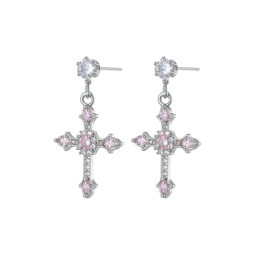 MISS XIA JWY Серьги из меди с серебряным покрытием женские