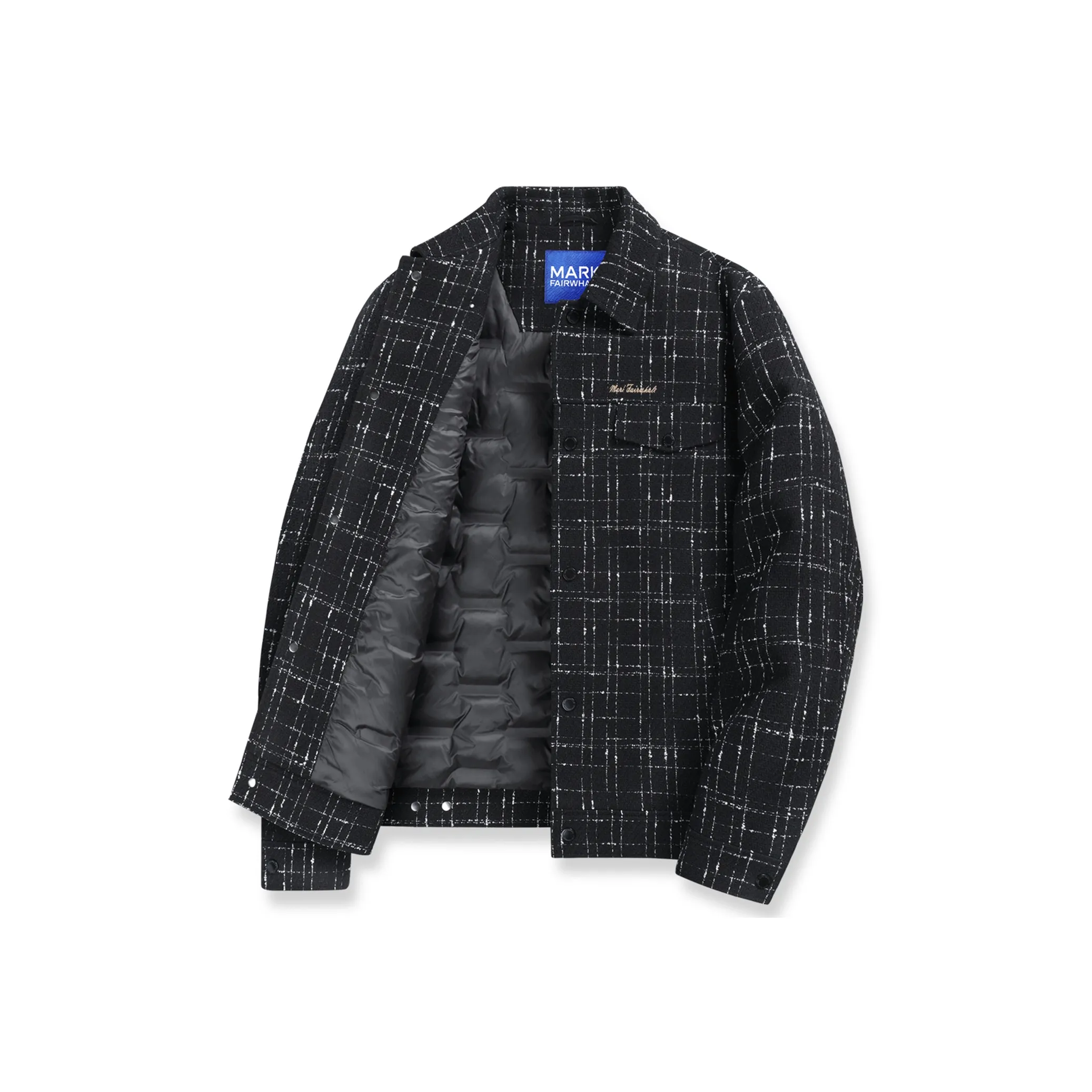 FAIRWHALE Черные Мужские Куртки