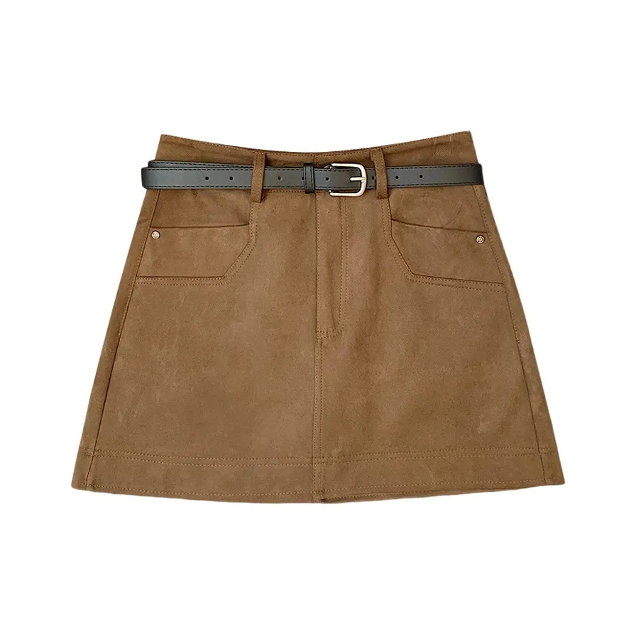 SNZX Повседневные короткие юбки женские