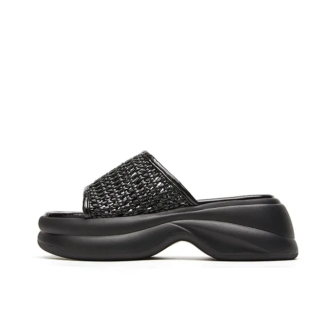 DAPHNE ЭВА Кожаный Пэчворк Тихие Шлепанцы Женские