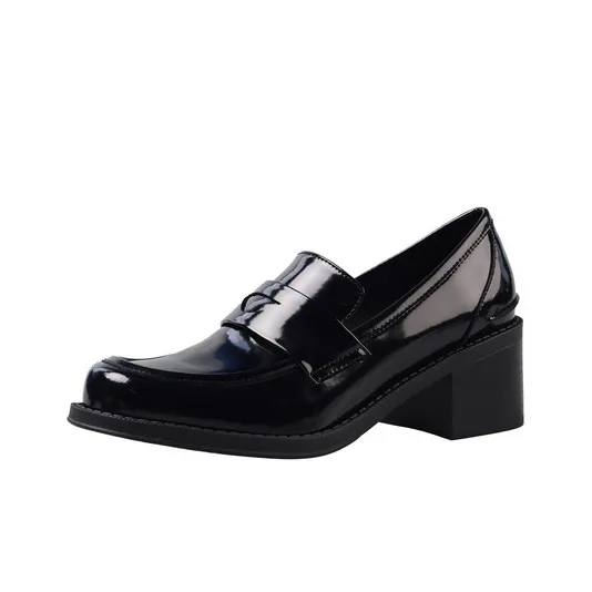 QUICHESHOES Лоферы Black Women's