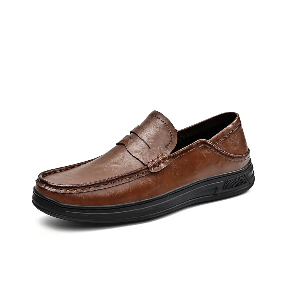 H2 Мода Легкий Удобный Мужская Обувь Нишевый Дизайн Премиум Мужская Обувь Повседневные Кожаные Туфли Мужские