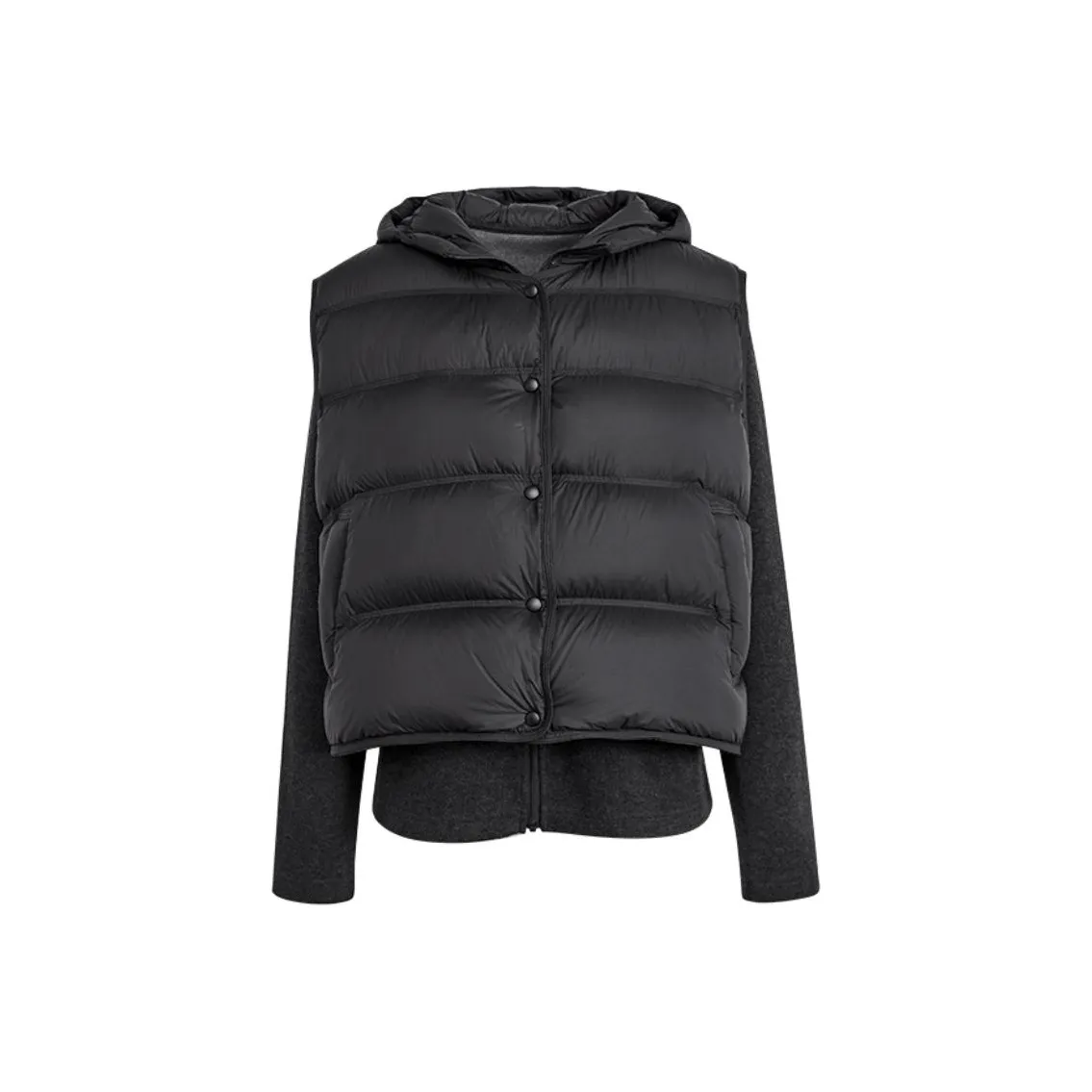 KUOSE Черный Серый Цвет Женский Пух