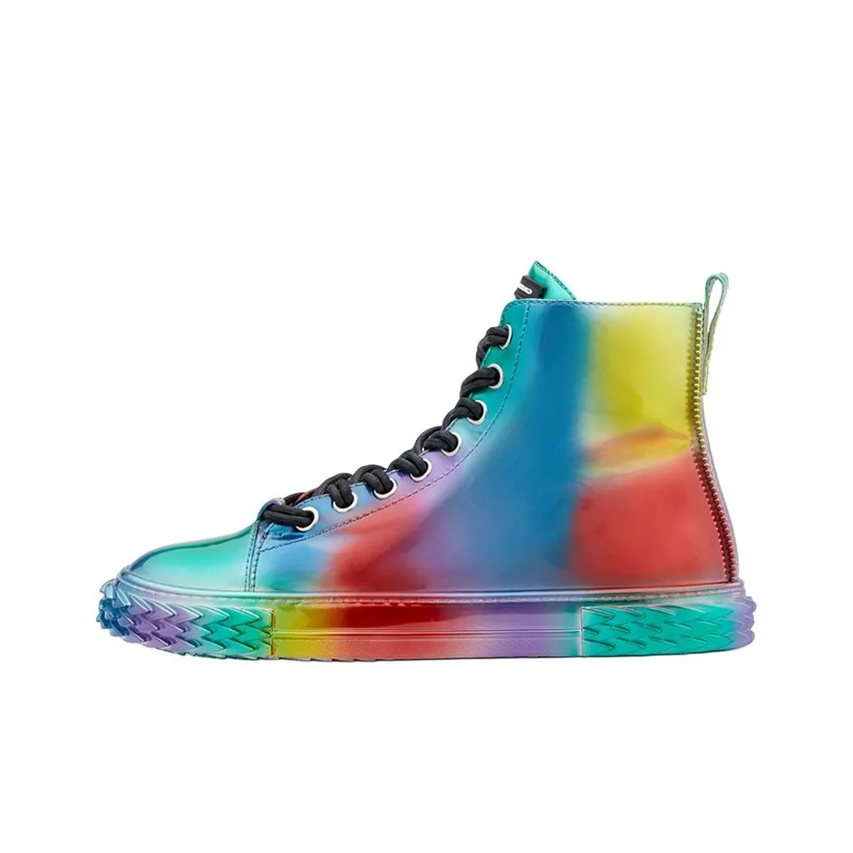 Giuseppe Zanotti GZ Blabber Скейтборд Кроссовки Мужские Многоцветные Рендеринг