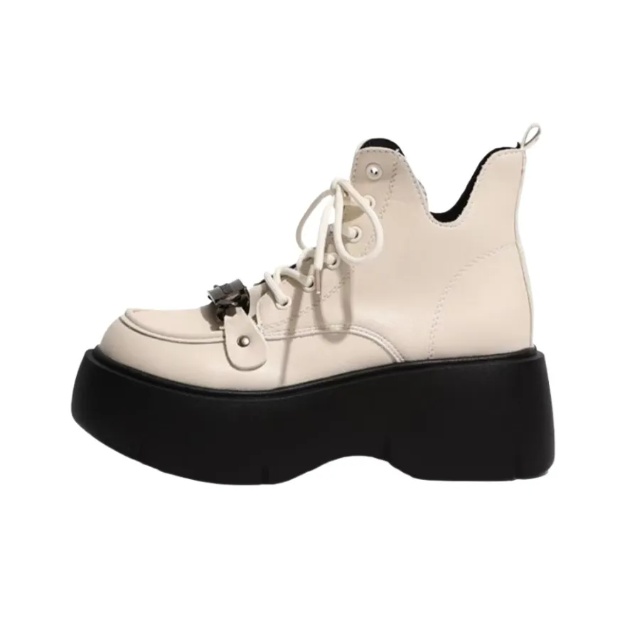 Неон Детские кожаные сапоги для подростков