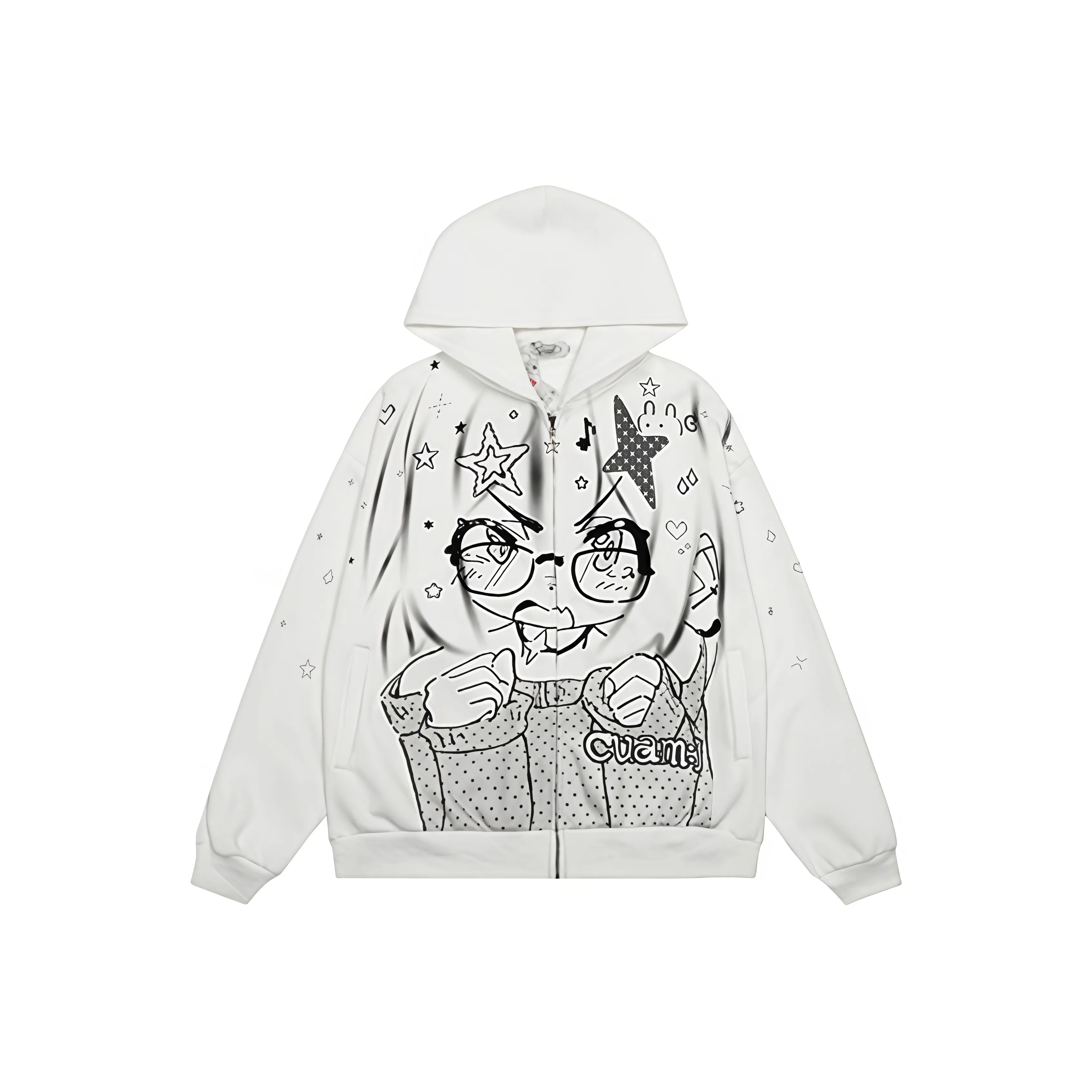 VKXOW Белый Женский Свитшот