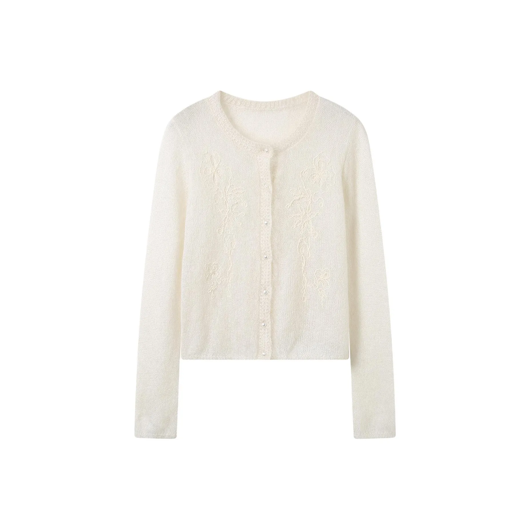 THE SEA LIFE Кремовый Белый Женский Свитер