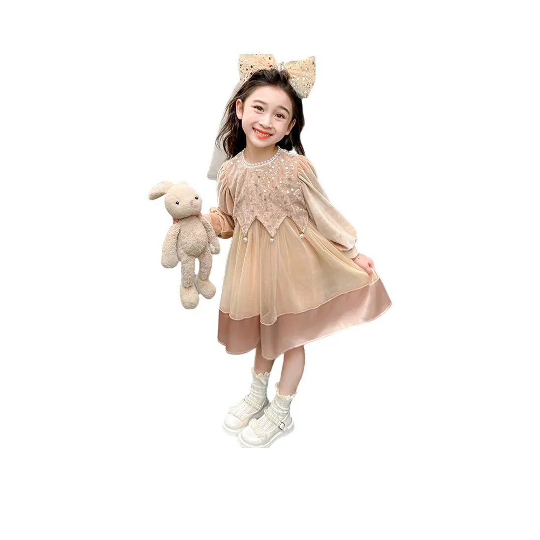 Rindu Абрикос Kids Платья