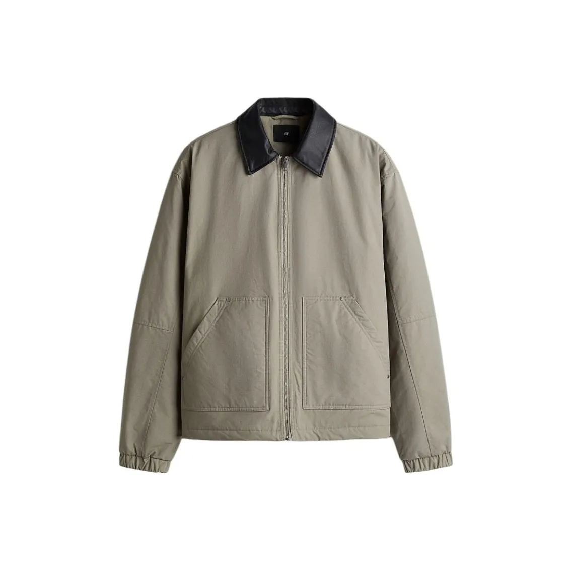 H M Зеленый Мужской Пуховик