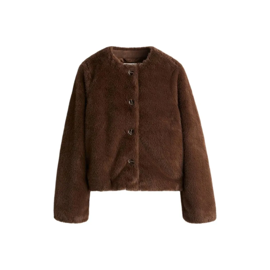 H M Коричневый Женские Бархатные Куртки