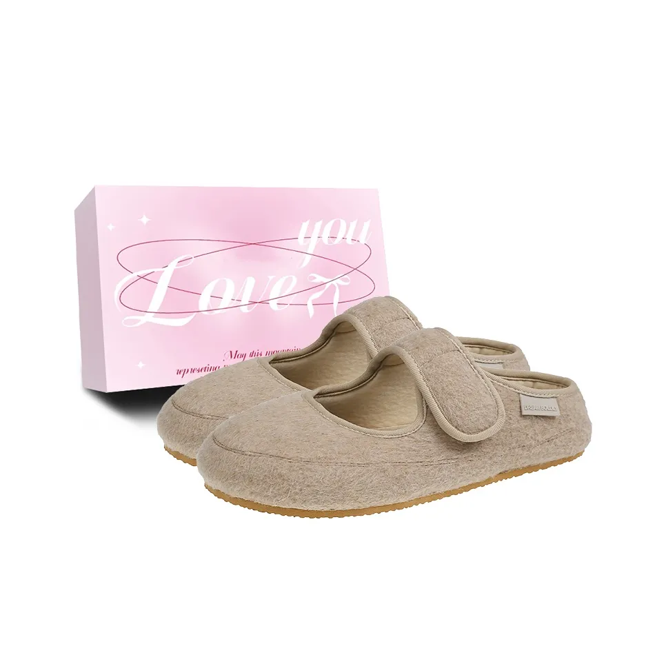 OSOCE Резиновая подошва Нет Особенный Эффект Домашние тапочки Женские