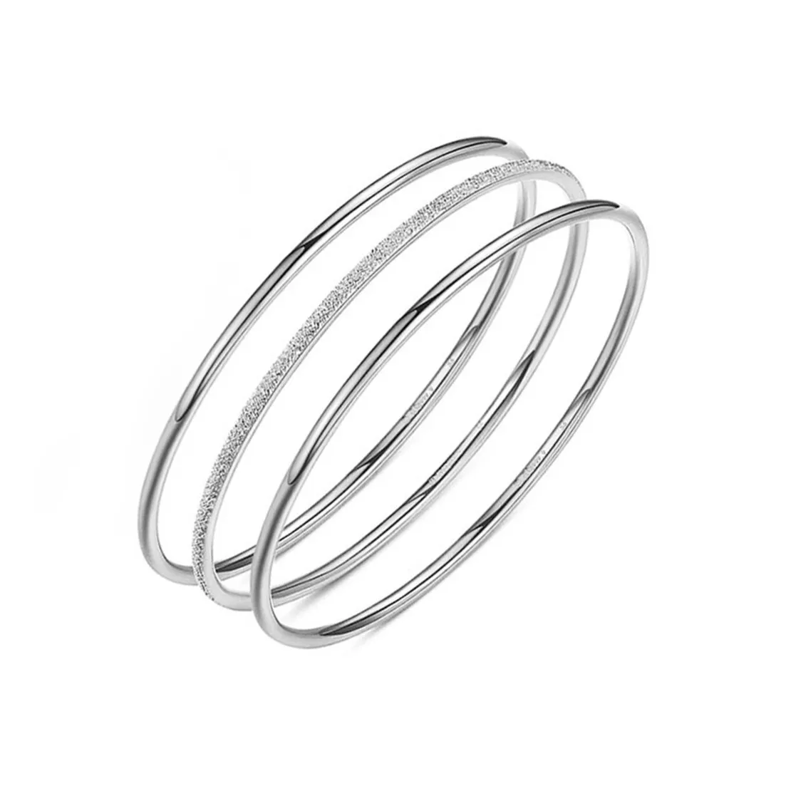 Подарки 925 стерлинговое серебро сплав покрытие браслеты женские