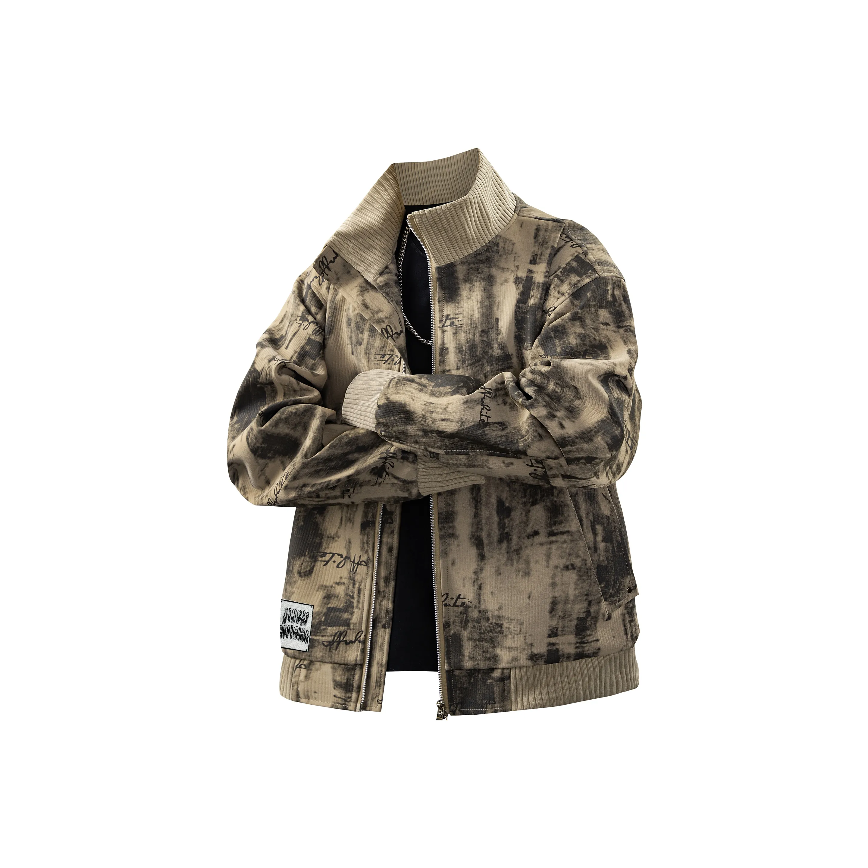 JINPX OFFICIAL Кожа Куртка Унисекс