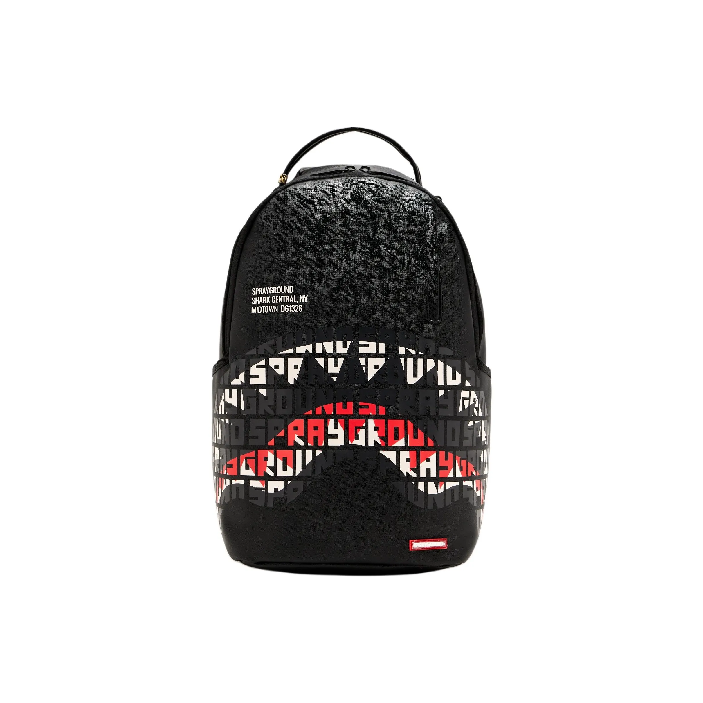 SPRAYGROUND Рюкзак из ПВХ (поливинилхлорида) стандартный унисекс черный