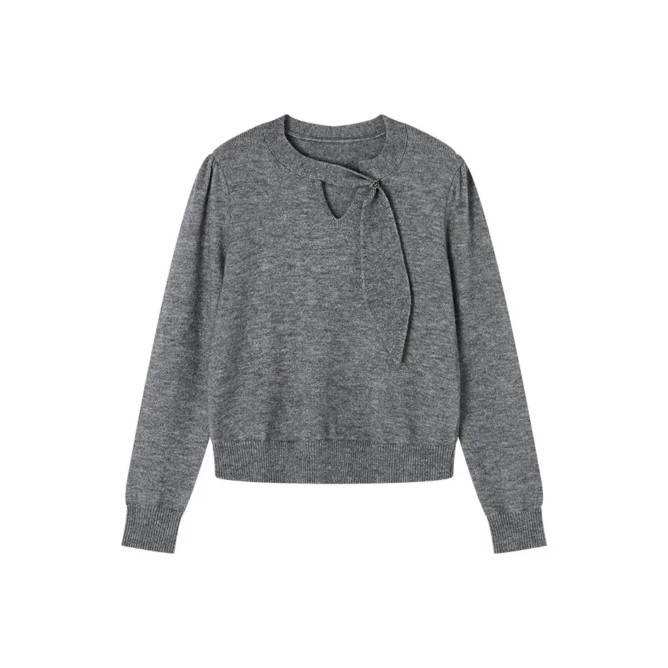 XIANGYING Лава Серый Женские Свитера