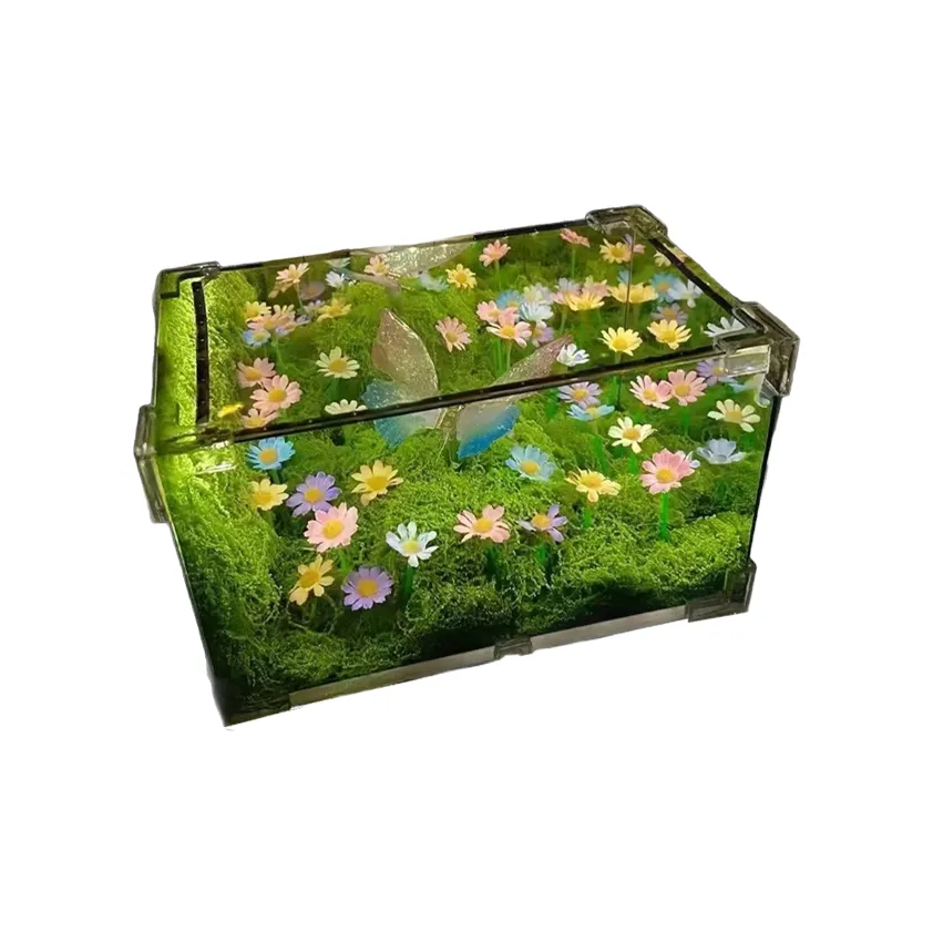 OUYILIAN Spring Butterfly DIY Material Ambient Light Creative Toy DIY Toys