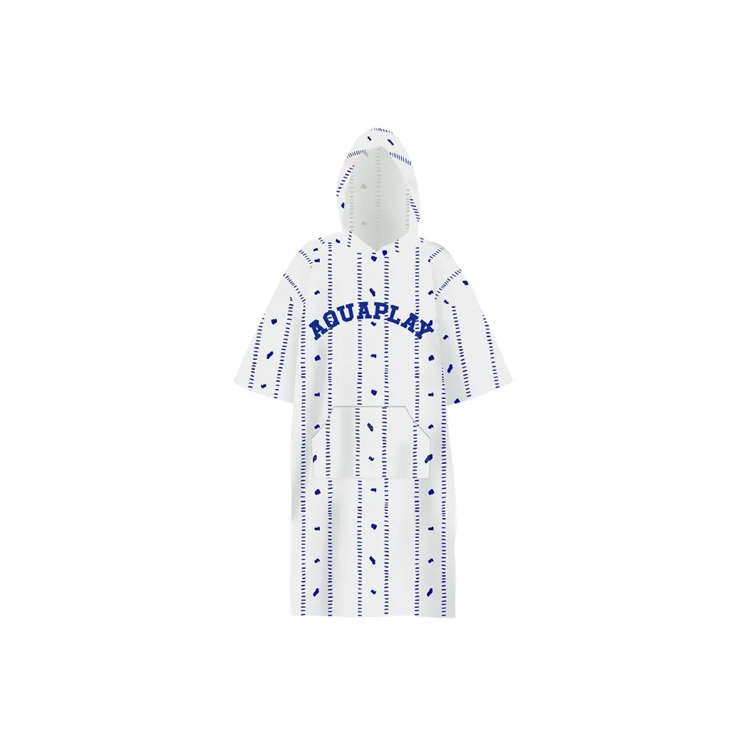 AQUAPLAY Белый Унисекс Быстросохнущие халаты