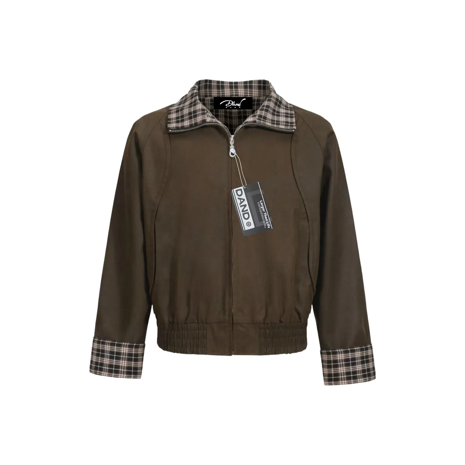 DAND Темно-коричневые унисекс куртки